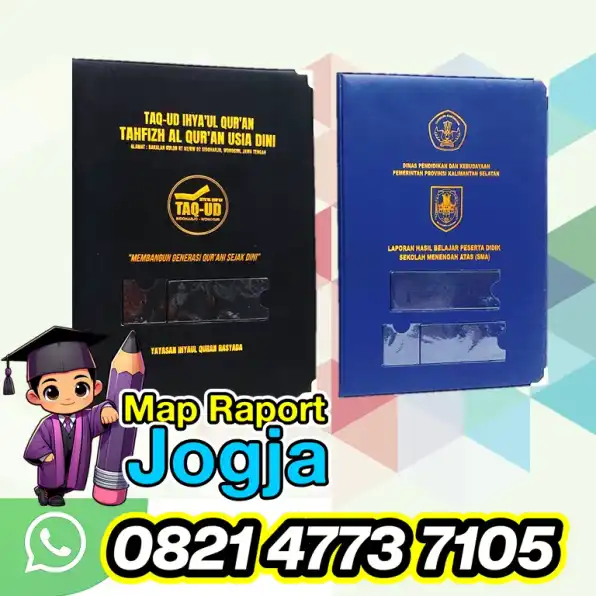 0821-4773-7105 Pabrik Map Raport K13 Sampul Ijazah di Pleret Bantul