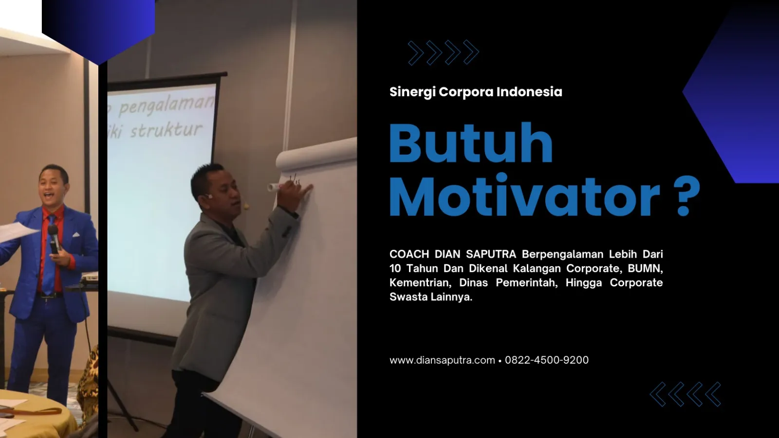 Motivator Depok, Terpercaya & Solutif, Dian Saputra