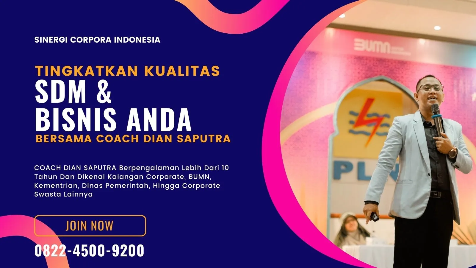 Trainer dari Sumedang, Terpercaya & Solutif, Dian Saputra