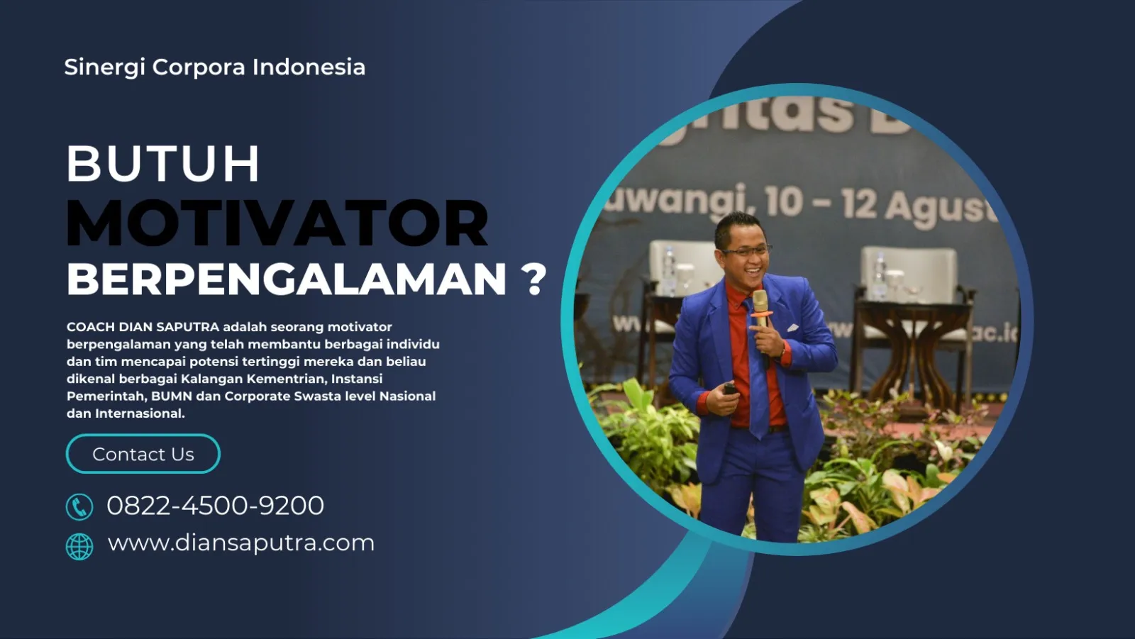 Trainer Leadership Banyumas, Terpercaya & Solutif, Dian Saputra