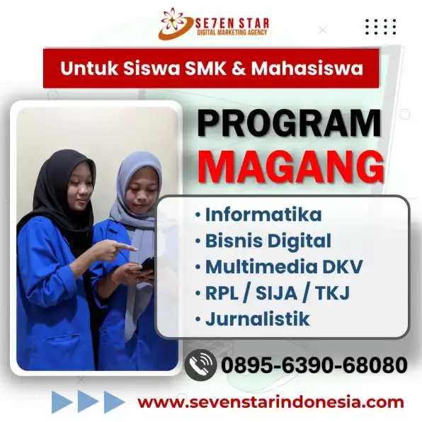 WA 0895-6390-68080 Info Magang Bisnis Digital di Kediri