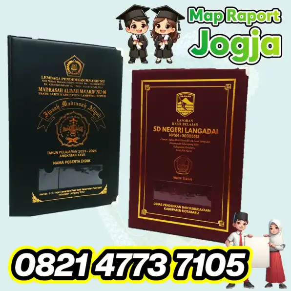 0821-4773-7105 Cetak Sampul Raport Map Ijazah di Galur Kulon Progo