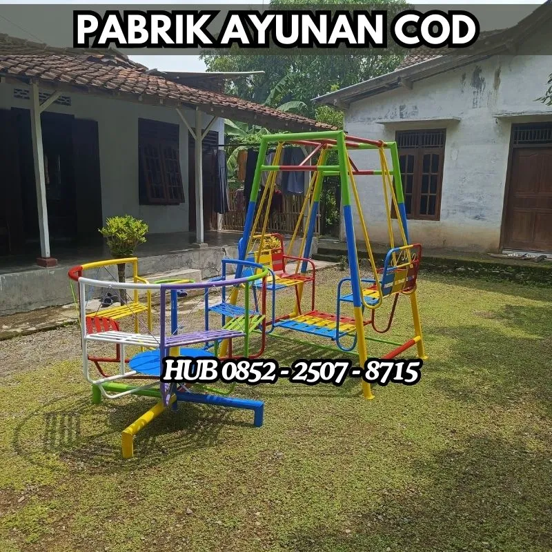 Hub 0852-2507-8715 CUKUP SHARE LOCK !! ayunan besi sederhana Dan Perosotan Custom Kec Sliyeg Indramayu Bayar COD Free Ongkir