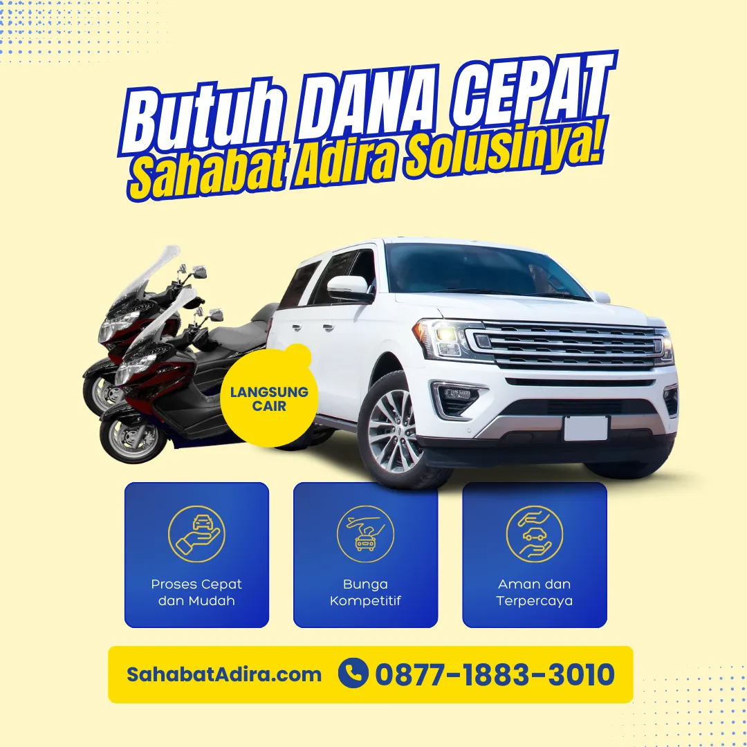 0877-1883-3010, Gadai BPKB Motor Tahun Lama di Bekasi