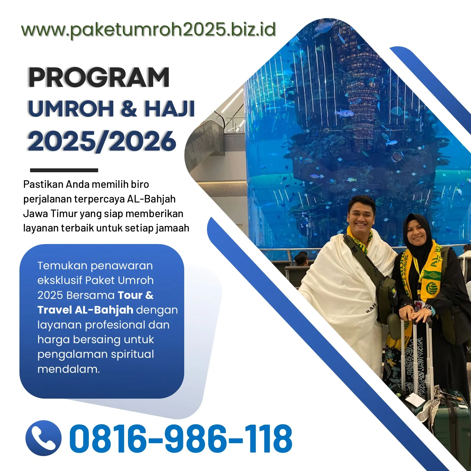 Travel Umroh Akhir Tahun 2025 Ngantang Malang Bersama AL Bahjah