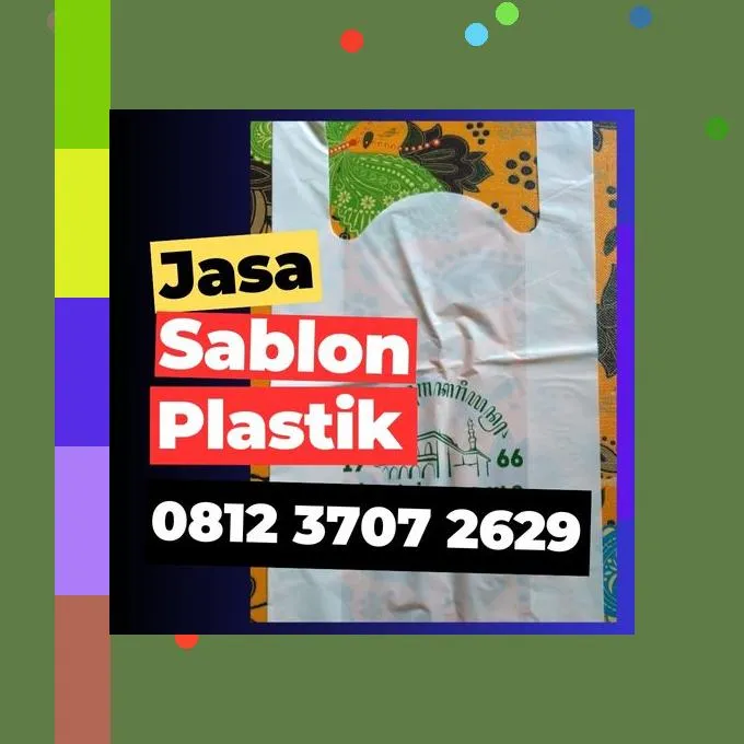 Jasa Sablon Plastik Kresek di Tangerang Selatan