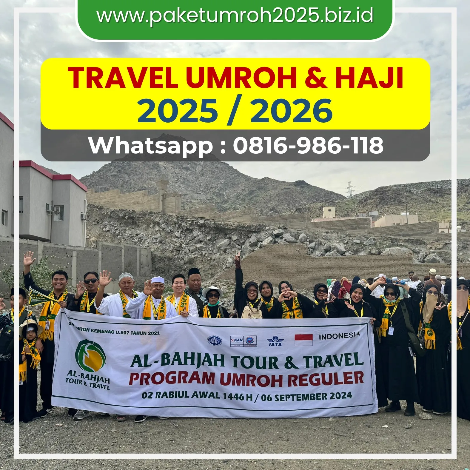 Rekomendasi Travel Umroh 2025 Taman Sidoarjo AL Bahjah