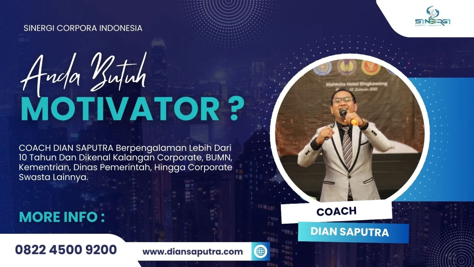 Trainer Sales Cilacap, Terpercaya & Solutif, Dian Saputra