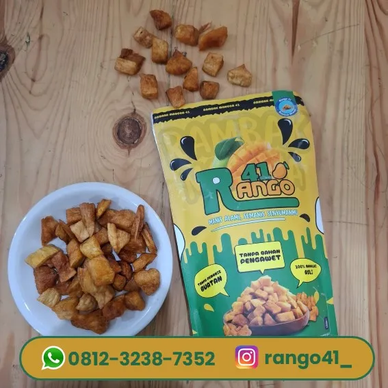 Produsen Camilan Keripik Mangga 200 Gram Berkualitas Tinggi