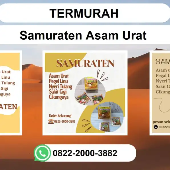 TERMURAH, 0822-2000-3882 DISTRIBUTOR Samuraten Asam urat Sukabumi