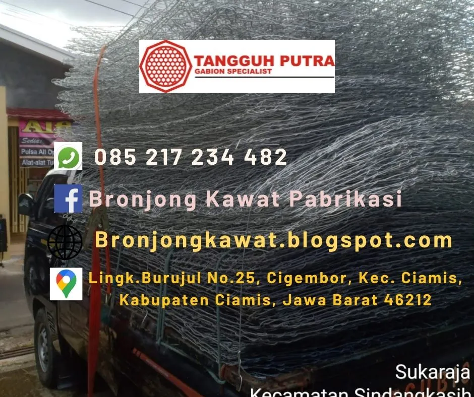 Diskon, Jual Bronjong Kawat Ciamis, di Pakis, Malang