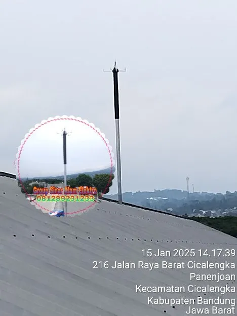 Rumah Tinggal Pasang Penangkal Petir Tegal Alur Kalideres