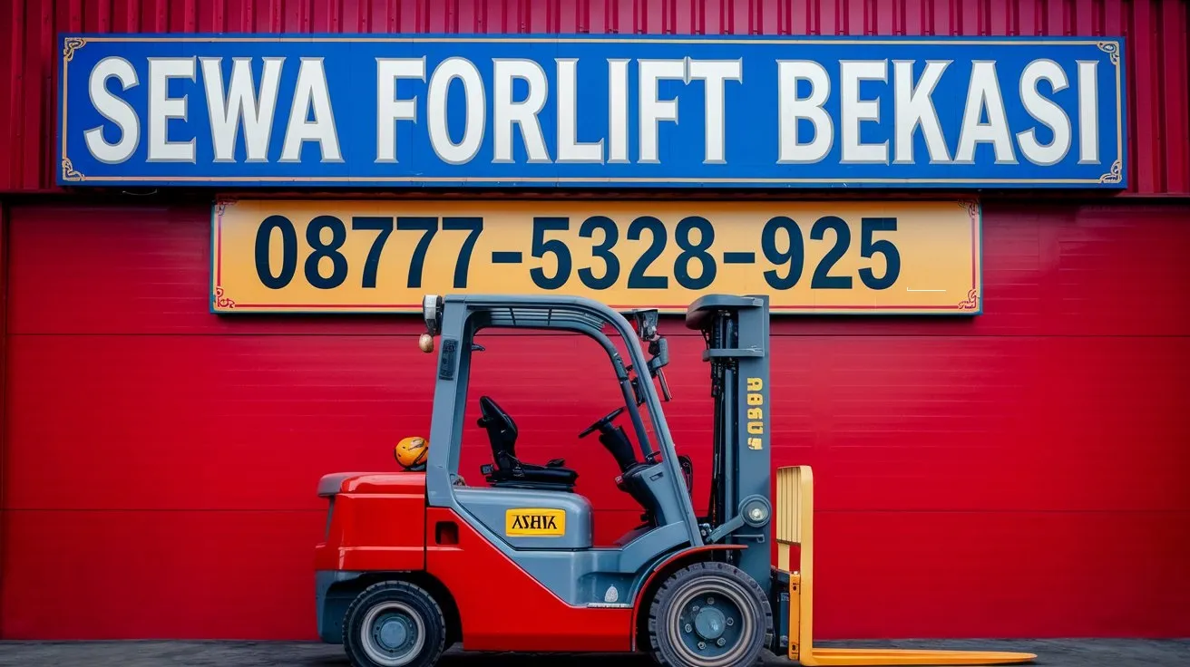 SEWA FORKLIF BEKASI, RENTAL MURAH