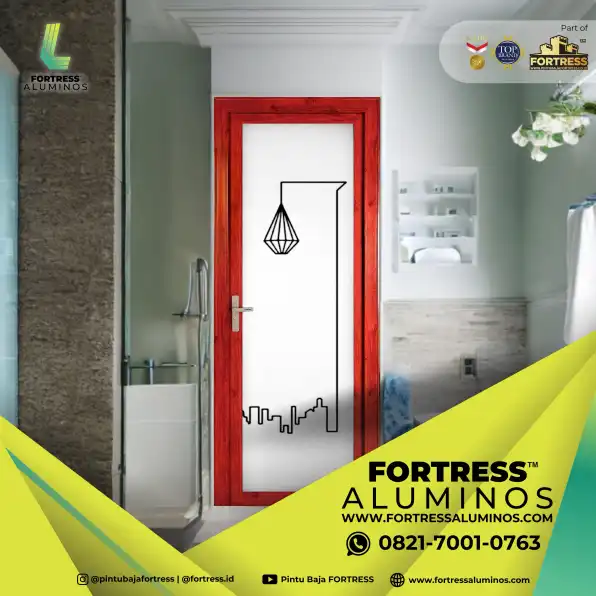 TERPERCAYA..!! WA 0821 7001 0763 (ALUMINOS) Pintu Kamar Mandi Dari Aluminium Di Pontianak