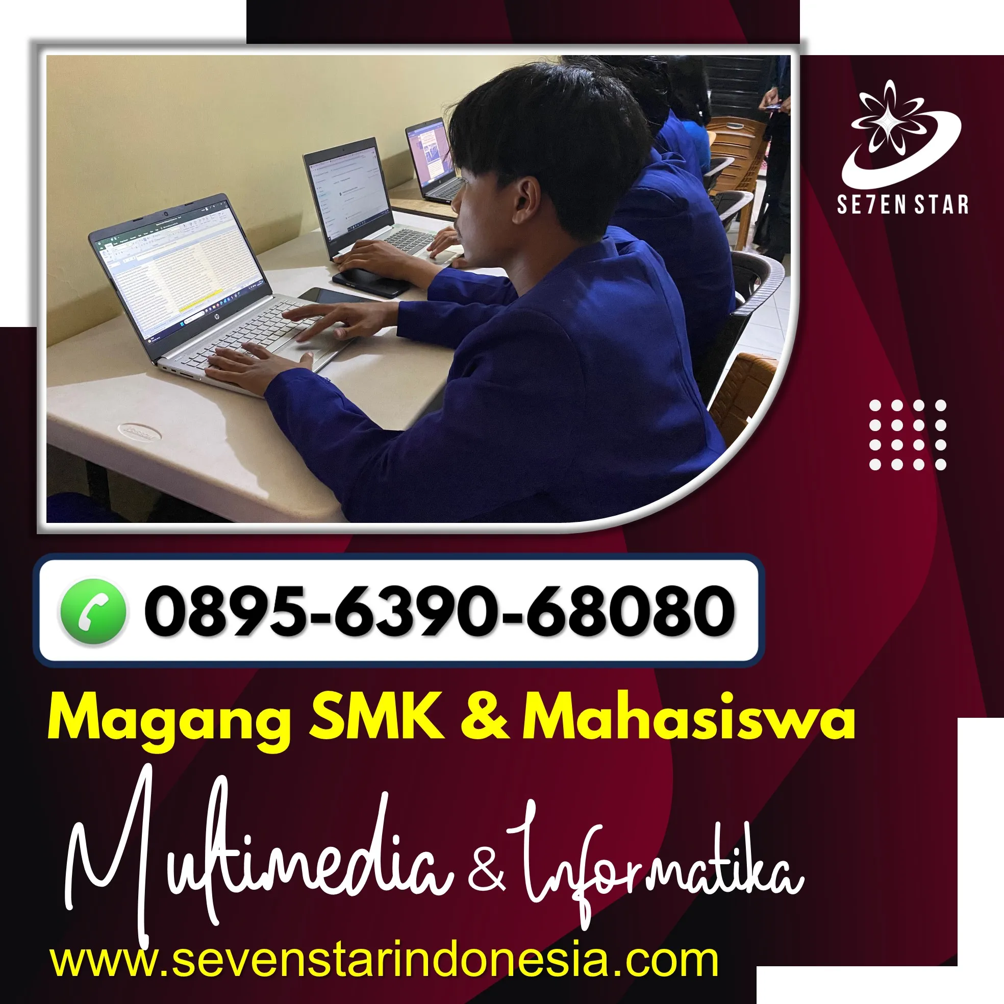 Hub : 0895-6390-68080, Lowongan Internship Mahasiswa Informatika Universitas Negeri Di Kediri (UM)