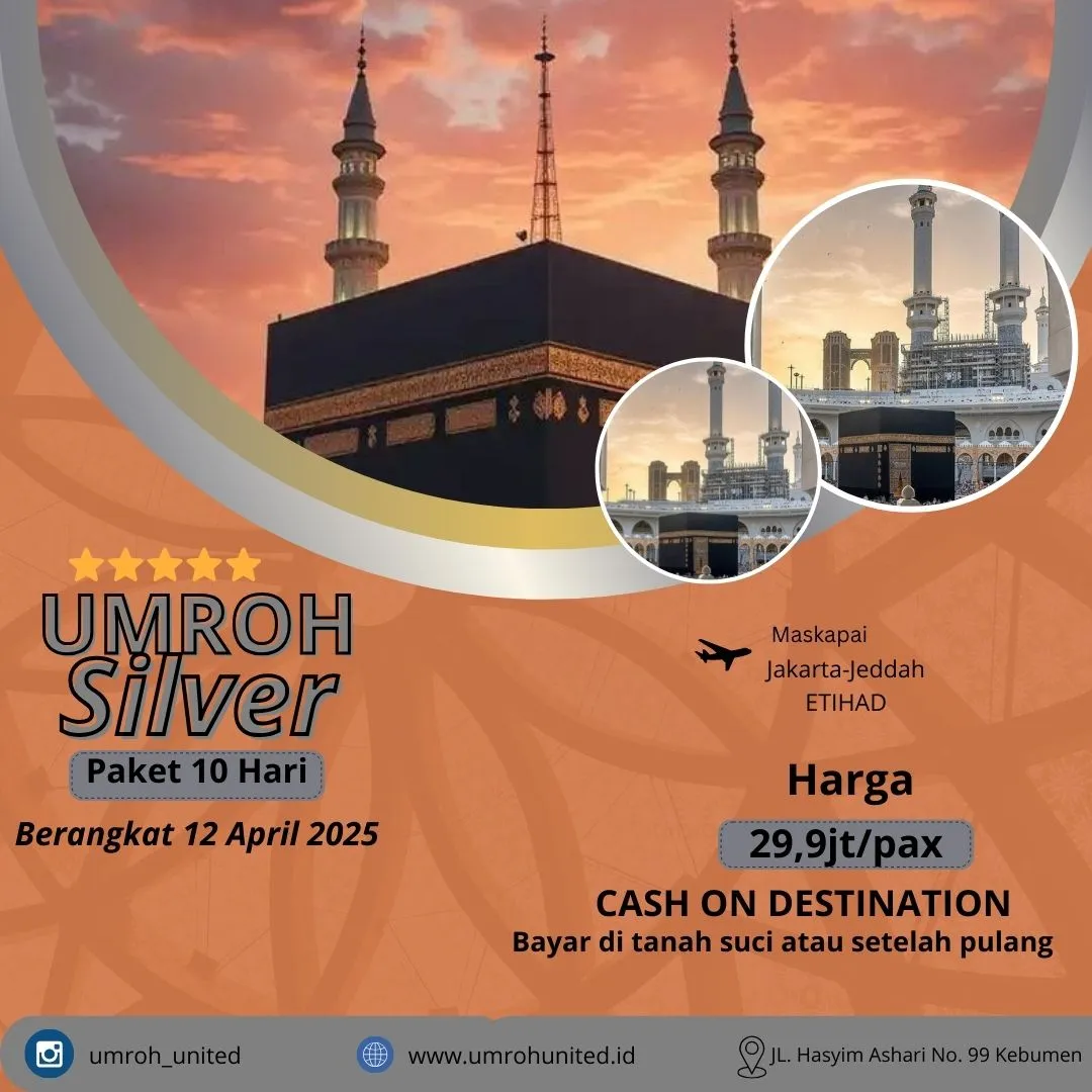 DEKAT MASJIDIL HARAM, Paket Travel Umroh Agustus 2025 Boyolali Padang Jogja UMROH UNITED bangkalan UMROH UNITED bangkalan JAWA TIMUR