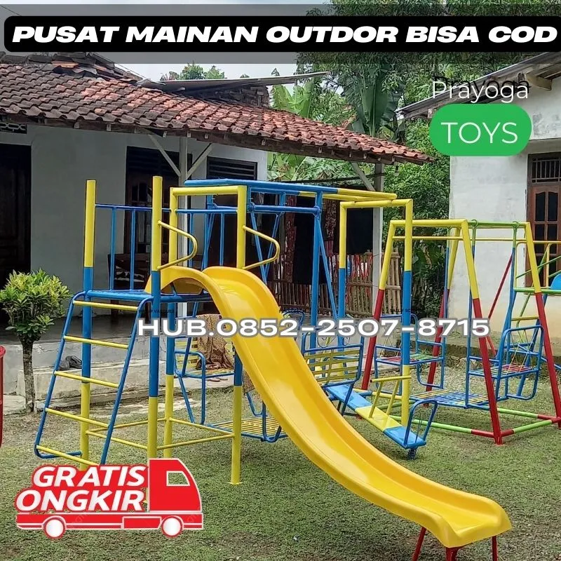 Gambar Ayunan Besi Dan Jungkat Jungkit Kec Blimbing Malang