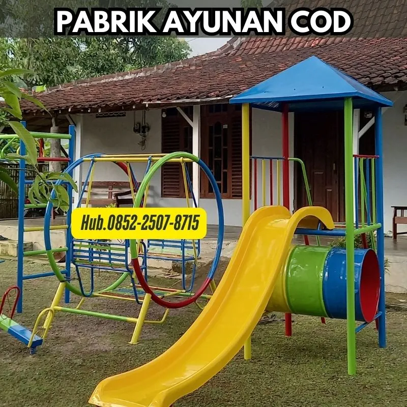 Hub 0852-2507-8715 TERMURAH !! Ayunan Besi Taman Dan Jembatan Goyang Kec Blanakan Subang Bayar COD Free Ongkir