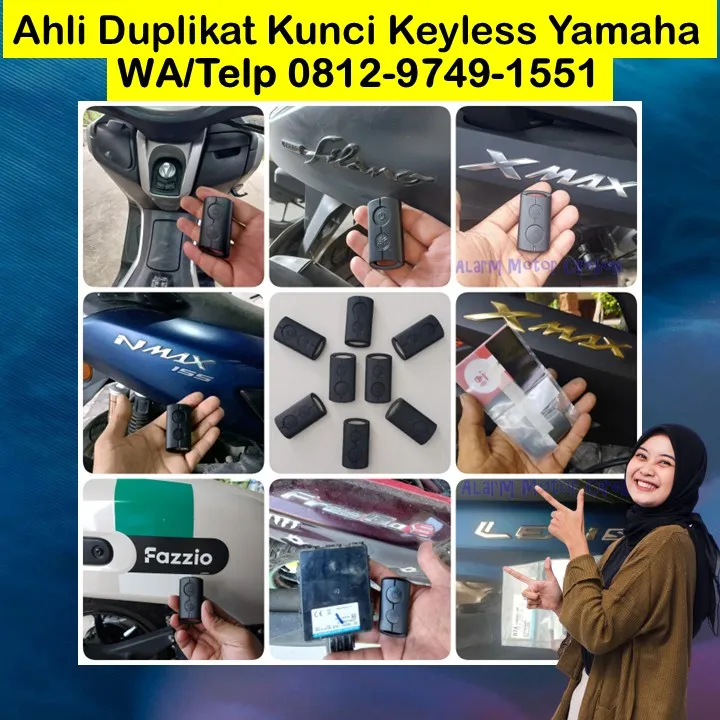 0812-9749-1551Bikin Duplikat Keyless Yamaha Nmax Xmax Aerox Lexi Freego Indramayu