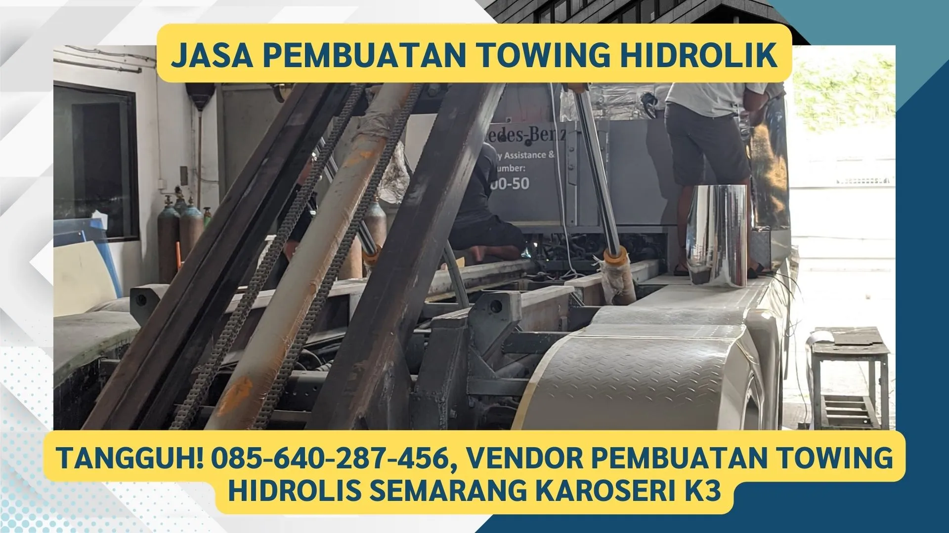 Tangguh, Vendor Pembuatan Towing Hidrolis Semarang Karoseri K3