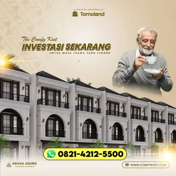 SOFT LAUNCHING 0821-4212-5500 Jual Rumah Kost Tahunan Untuk Pasangan Suami Istri Jawa Timur Bojonegoro GRAHA AGUNG HIGHLAND