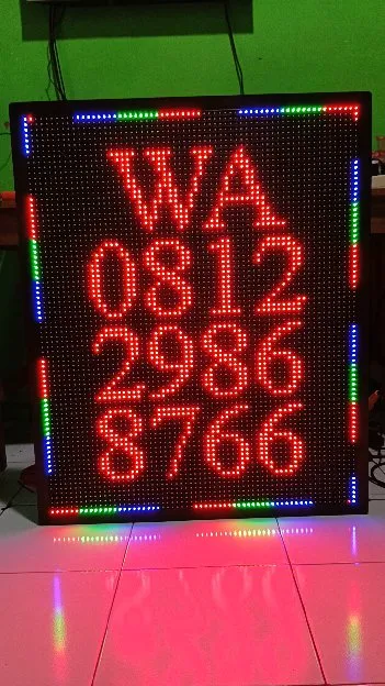 jual running text untuk kantor sekolah cafe dll