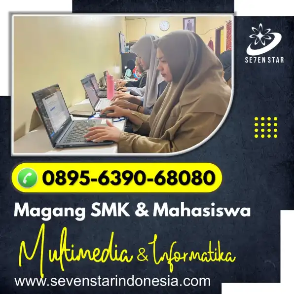 WA 0895-6390-68080, Perusahaan Prakerin Multimedia DKV di Kediri