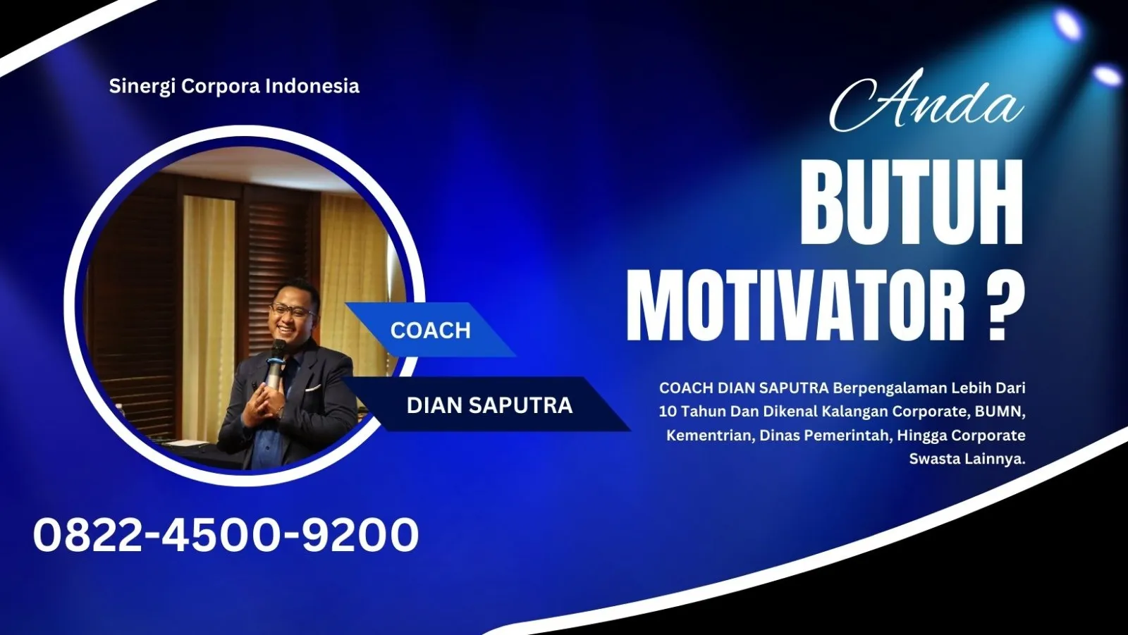 Trainer Sales Demak, Terpercaya & Solutif, Dian Saputra