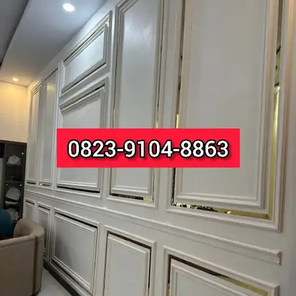 Jasa Wall Moulding Bangka Tengah 0823-9104-8863