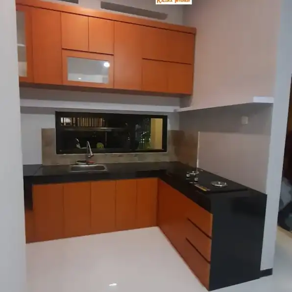 Jual kitchen set minimalis modern Surabaya Kaloka Interior