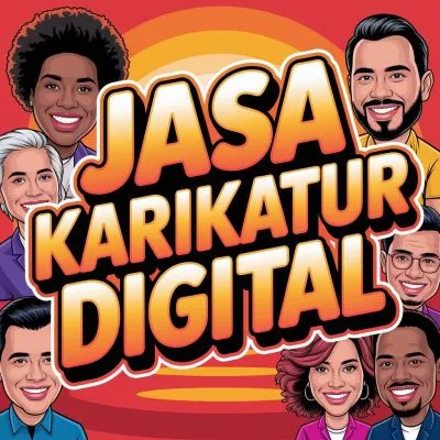 Mewah Berkelas Pesan Karikatur Digital Pre Wedding Untuk Pasangan Di Solo Semesta Digital Multimedia