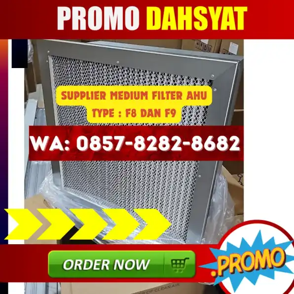 [0857-8282.8682] Jual Medium Filter Custom untuk sistem HVAC