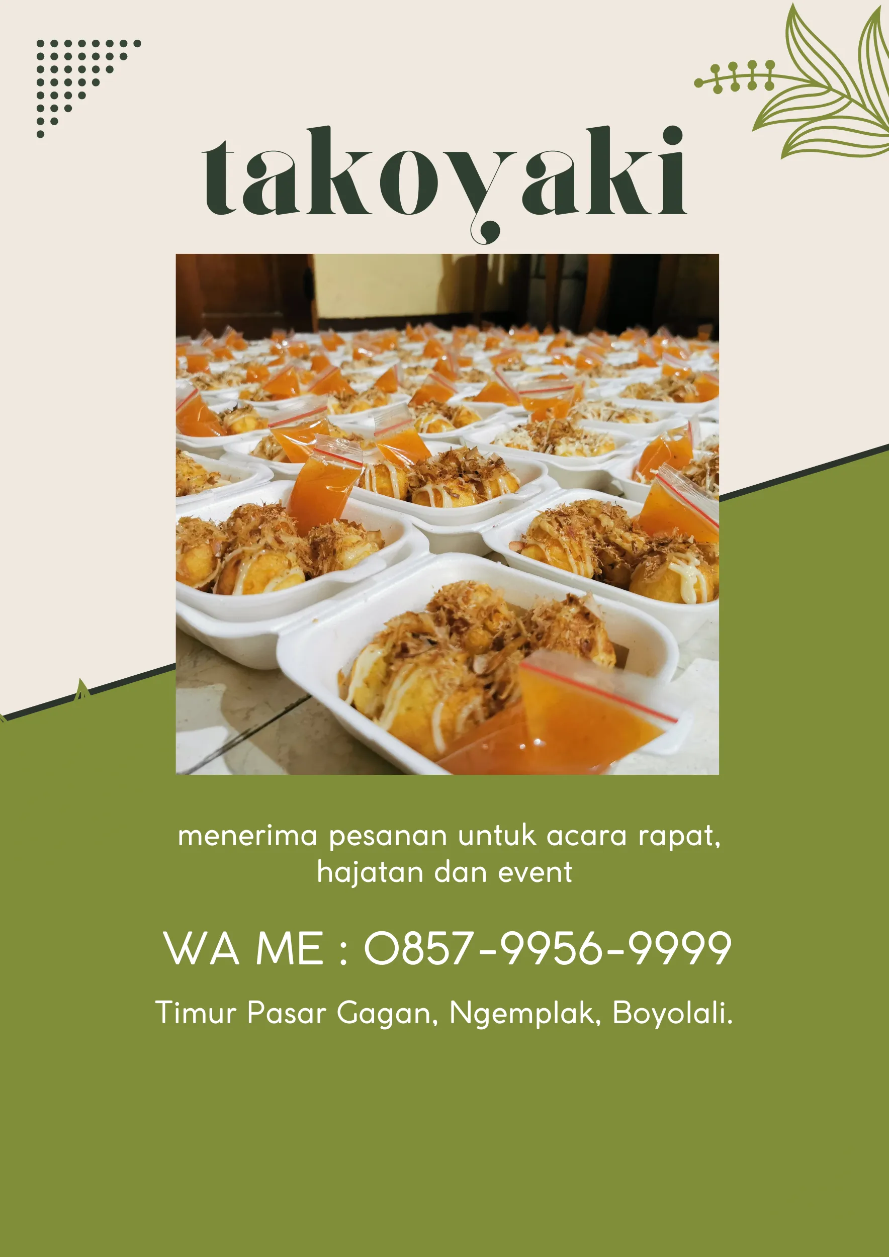 POPULER! Takoyaki Populer ke Jebres