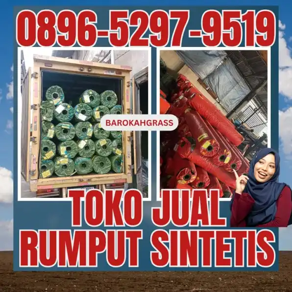 0896-5297-9519 (Bu Diana), Alamat Toko Rumput Sintetis Palembang Tanjung Agung