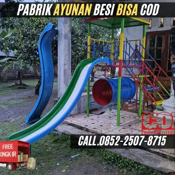 Hub 0852-2507-8715 FREE ONGKIR ! ayunan besi minimalis terbaru Dan Mainan Panjat Tali Kec Tarogong Kaler Garut  Bayar COD Free Ongkir