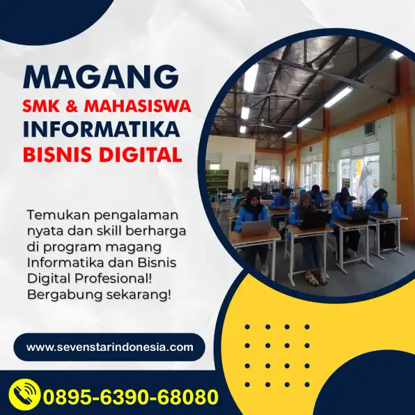 (WA 0895 6390 68080)  Magang Informatika di Malang: Lowongan Terbaru untuk Mahasiswa 2025