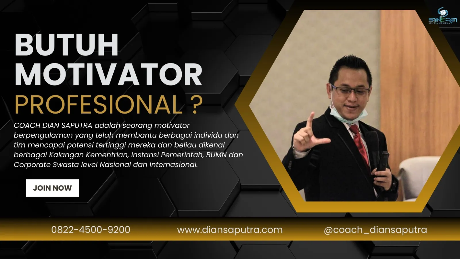 Motivator Kepulauan Seribu, Terpercaya & Solutif, Dian Saputra