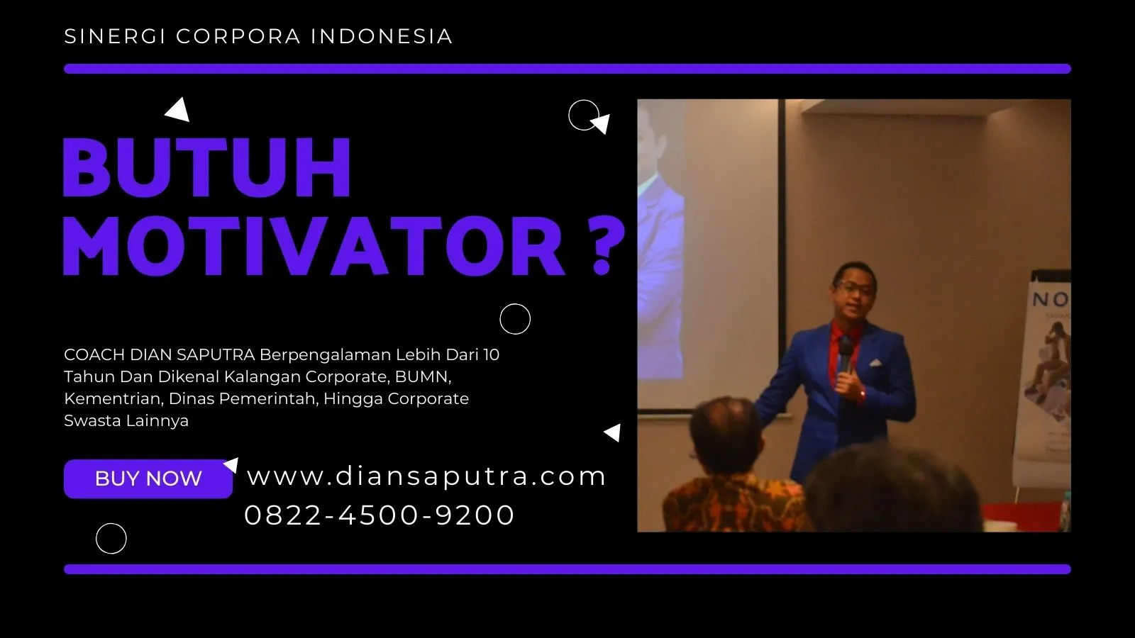 Pelatihan sales Manado, Terpercaya & Solutif, Dian Saputra