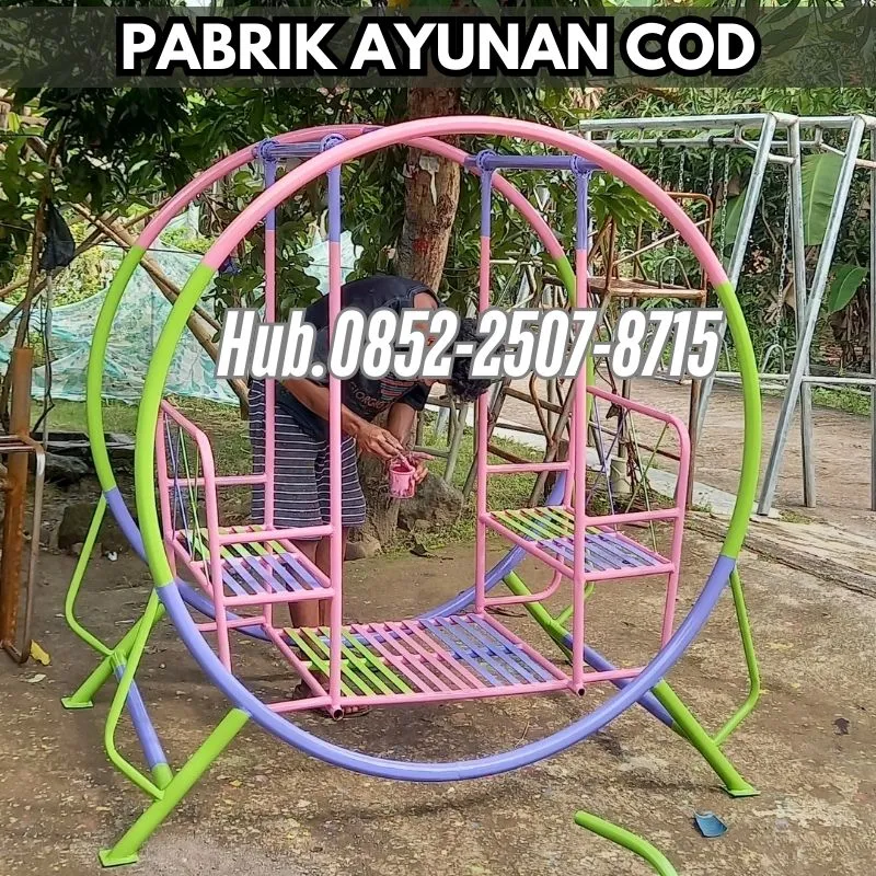 Hub 0852-2507-8715 ayunan besi murah Dan Terowongan Paud Tirto Pekalongan