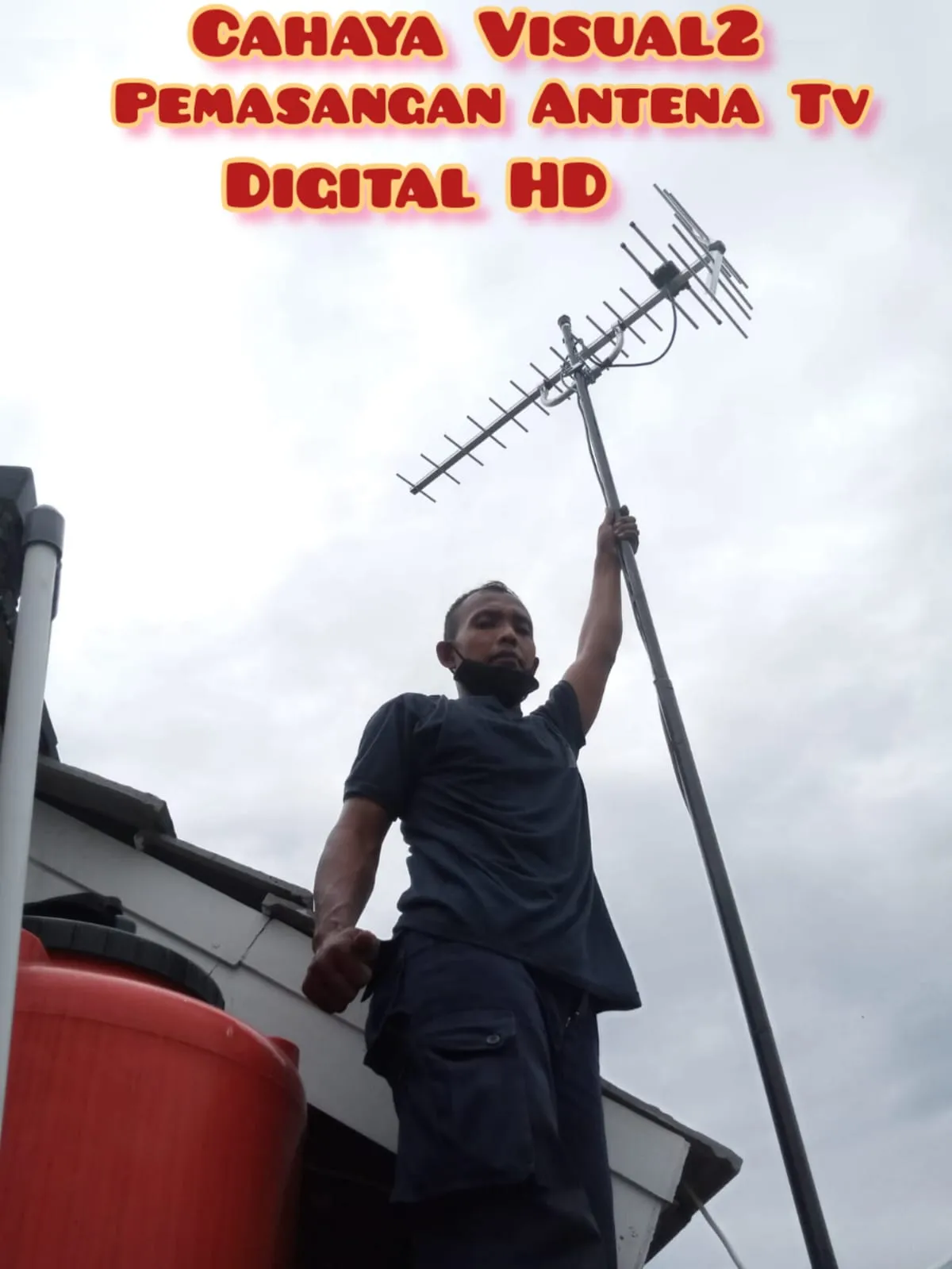 Pasang Baru Antena Tv Digital Terbaik 19c Harapan Indah Bekasi