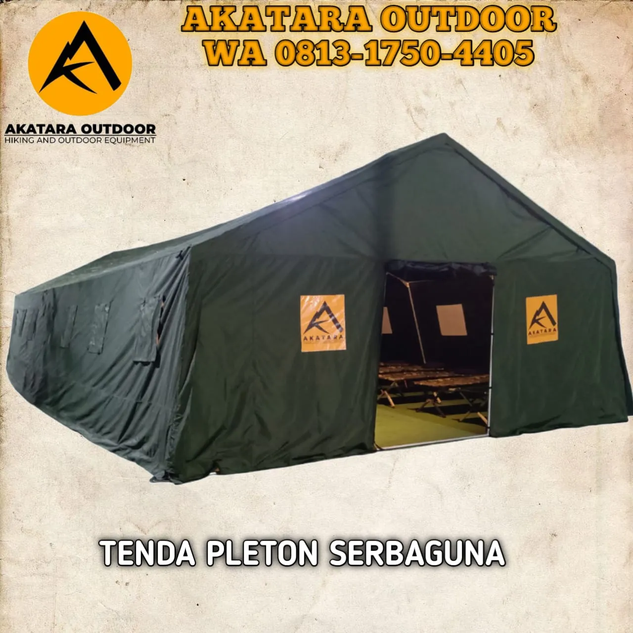 TERLENGKAP O8I3-I75O-44O5 WA, Sewa Rental Tenda Pleton