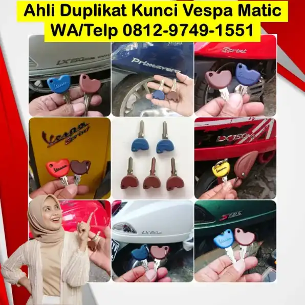 0812-9749-1551(WA), Ahli Kunci Vespa Terdekat Rumah Indramayu