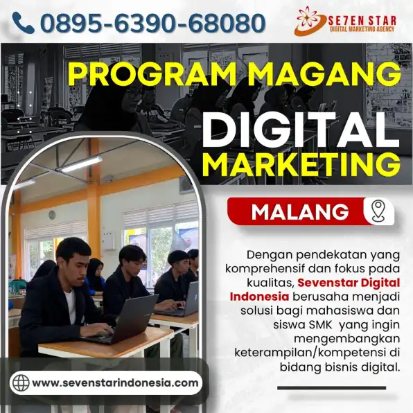 WA 0895-6390-68080,  Lowongan Magang Bisnis Digital di Kediri