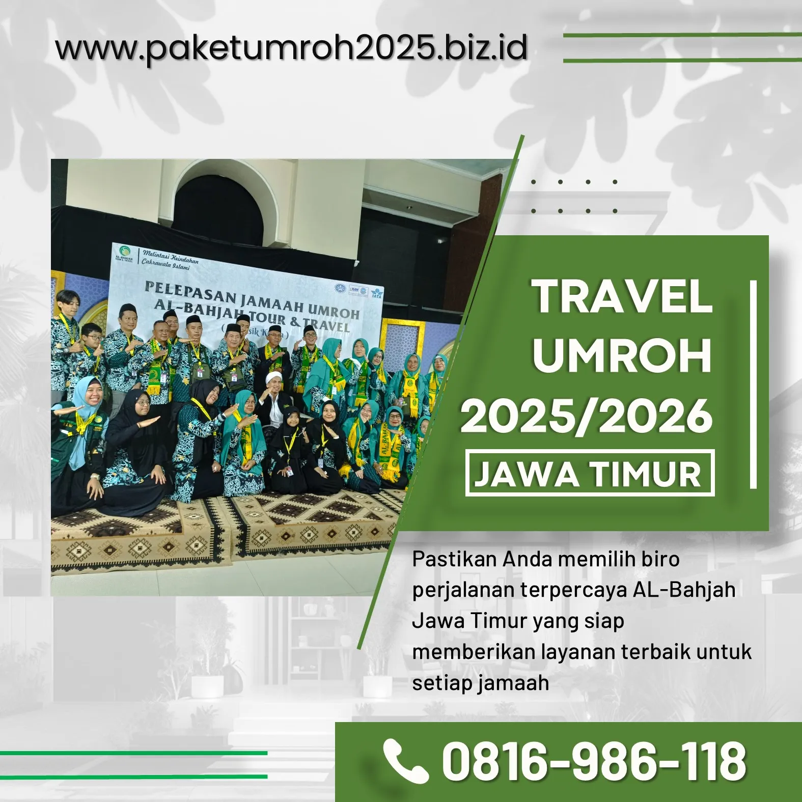 Travel Umroh Ramadhan 2025 Kedungkandang – AL Bahjah, Ibadah Penuh Hikmah!