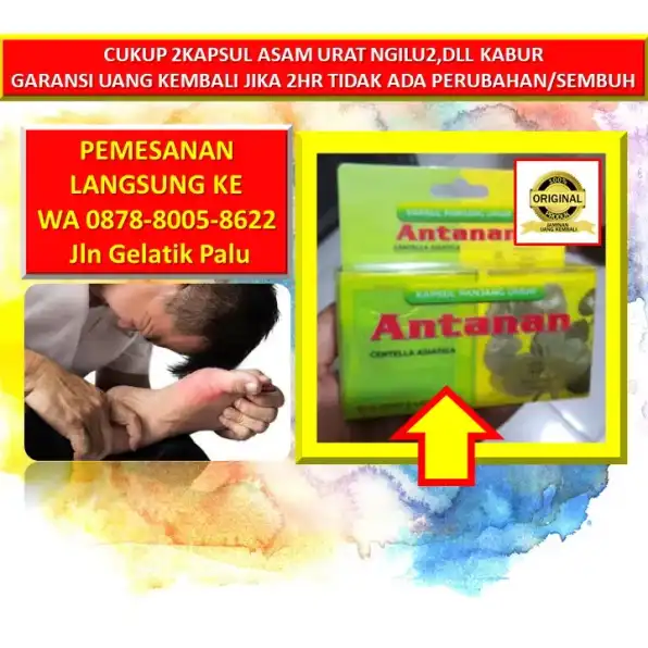 0878-8005-8622 Obat Asam Urat Resep Zaidul Akbar Di Kota Palu