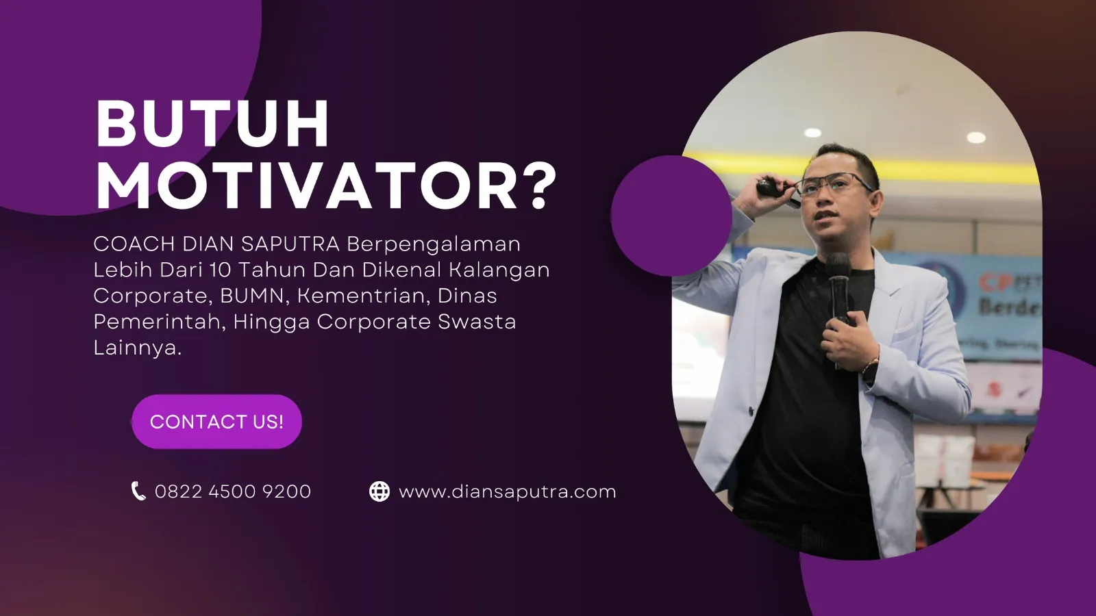 Motivator Blora, Terpercaya & Solutif, Dian Saputra