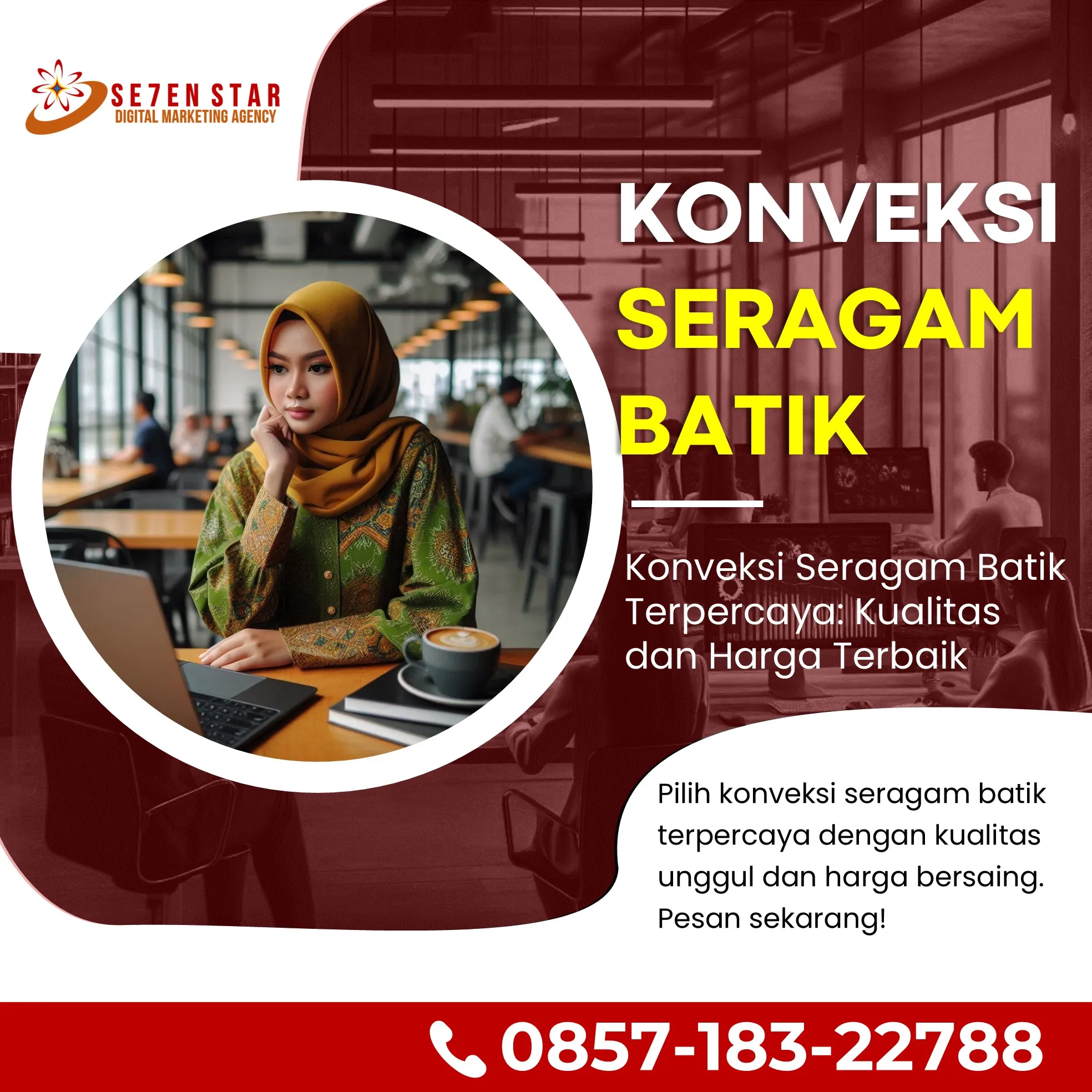 Konveksi Seragam Batik SMA Pekalongan