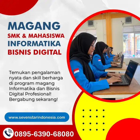 Magang SMK Bisnis Digital Malang Profesional dan Berkualitas, Hub 0895-6390-68080