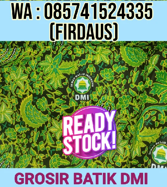 TERJUAL SELURUH INDONESIA Penjual Kain batik DMI Surakarta Demak Raudhah Batik Pek