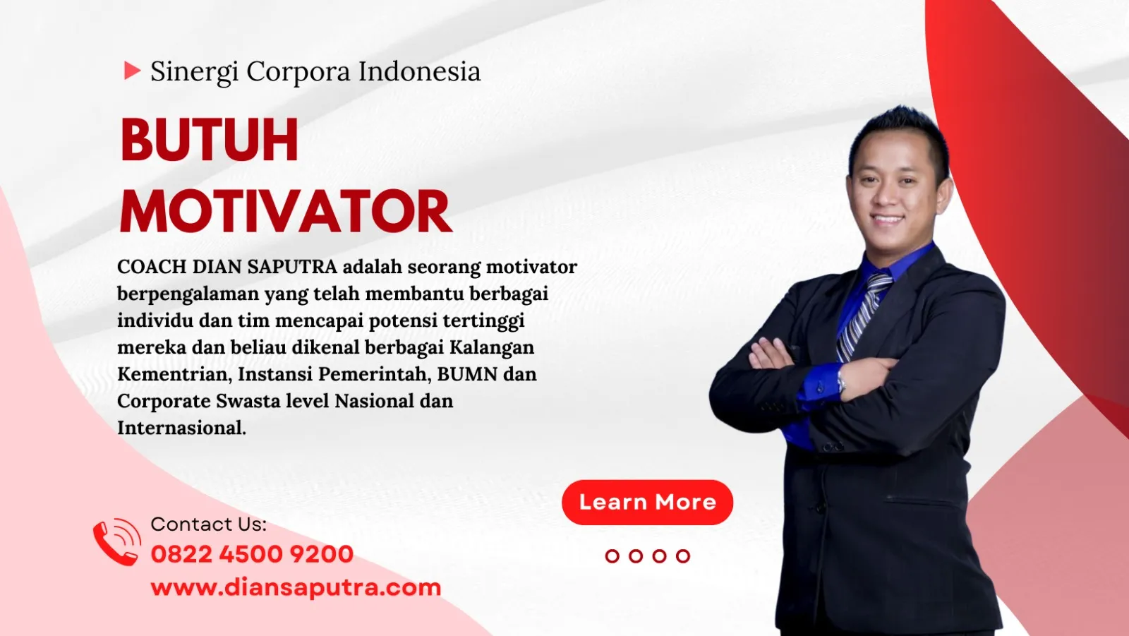 Pembicara Motivator Jember, Terpercaya & Solutif, Dian Saputra